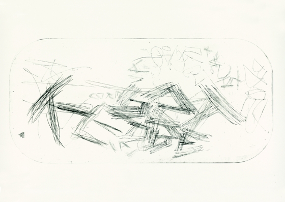 Ausstellung Scratching / Kratzen 2013